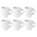 Mäser 922223 La Musica Kaffeebecher, Porzellan, 350 ml, elfenbein (6er Pack) Mäser 922223 La Musica Kaffeebecher, Porzellan, 350 ml, elfenbein (6er Pack)