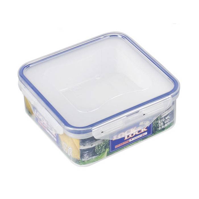 Lock & Lock Classic Frischhaltebox 870ml, transparent