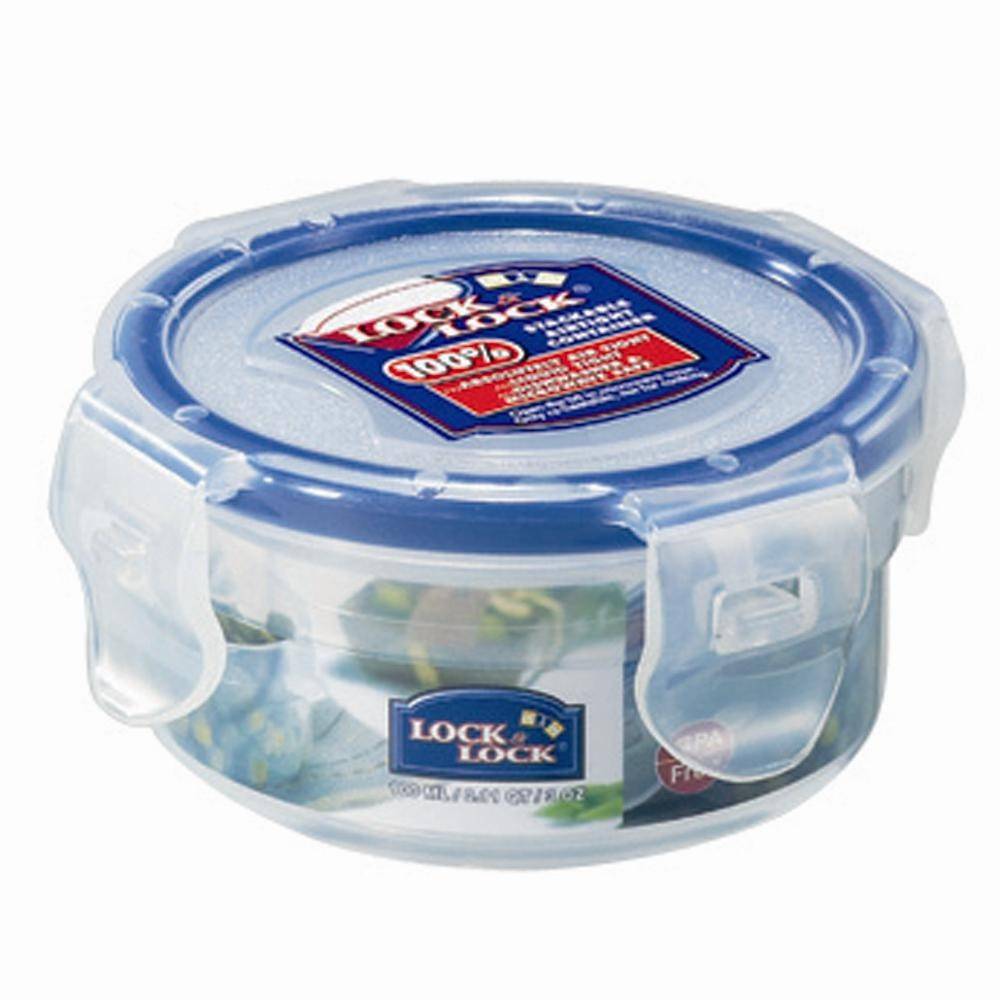 Lock & Lock Vorratsdose 0,10l rund 74x43mm, transparent