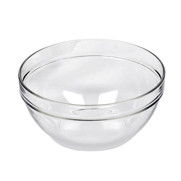 Luminarc 73113 Empilable Salatschale Schüssel, Glas, stapelbar, Ø 23 cm, klar