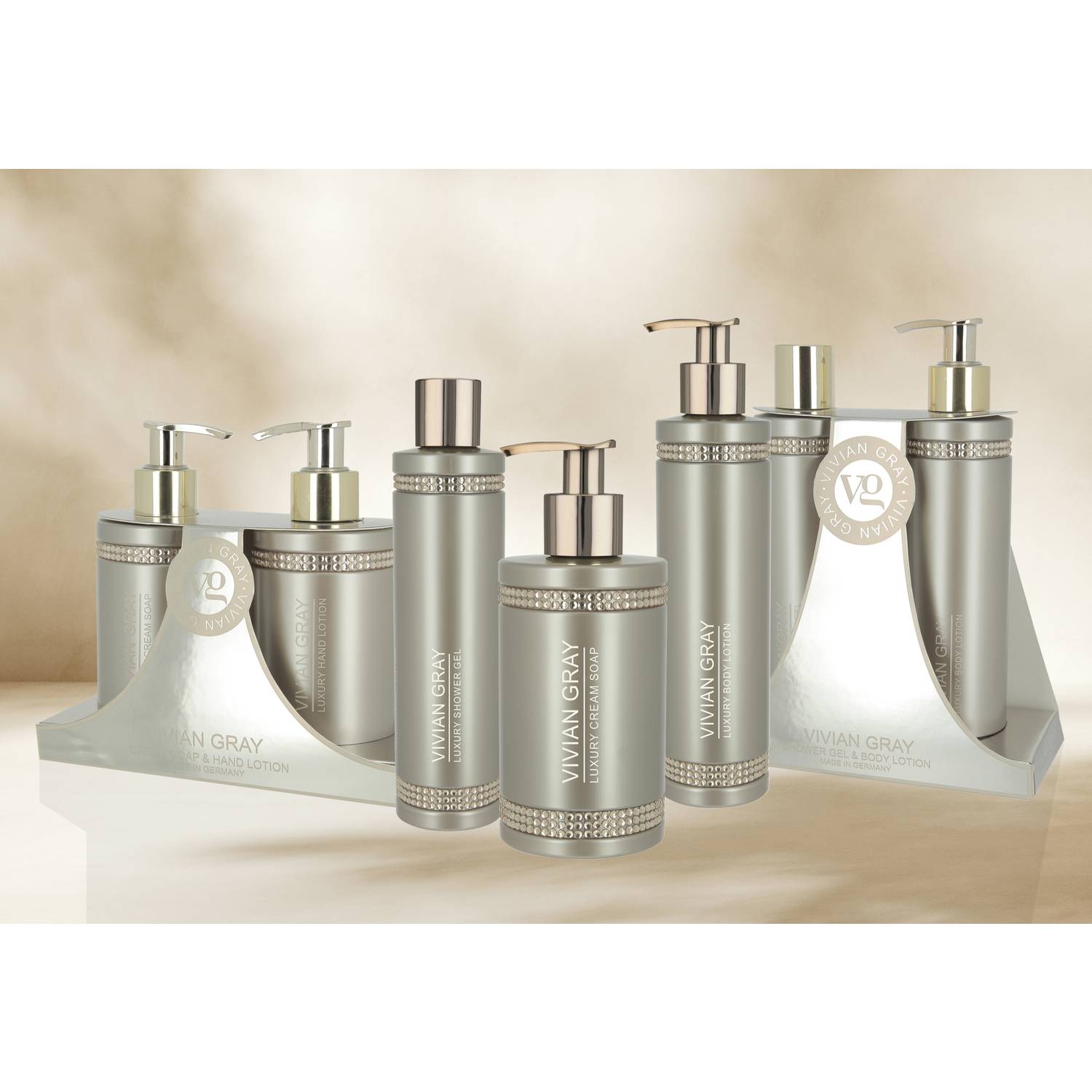 VIVIAN GRAY 4162 Body Lotion Crystals, braun (250 ml)