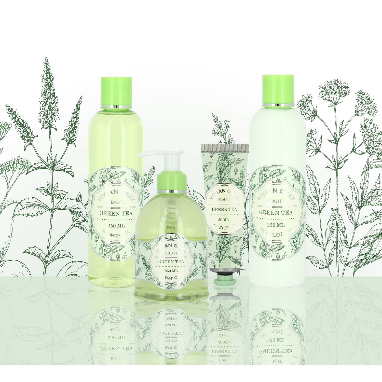 VIVIAN GRAY 1313 Hand Lotion Naturals, grün (30 ml)