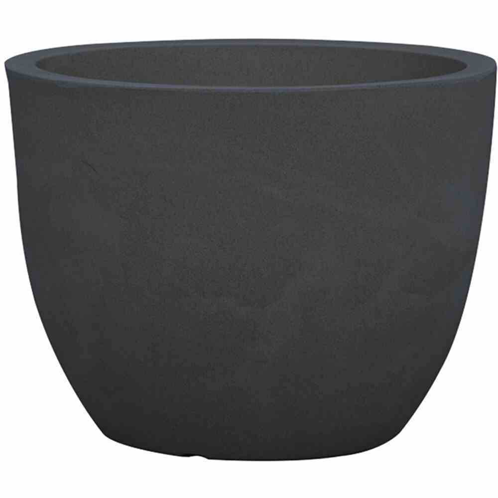 Siena Garden 425-002GA Pflanzgefäß Bristol 50 anthraz. Ø 50x38,4 cm, anthrazit