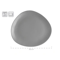 Mäser 931240 Glendale Tellerset, schwarz/weiß/grau, 6-teilig (1 Set) Mäser 931240 Glendale Tellerset, schwarz/weiß/grau, 6-teilig (1 Set)