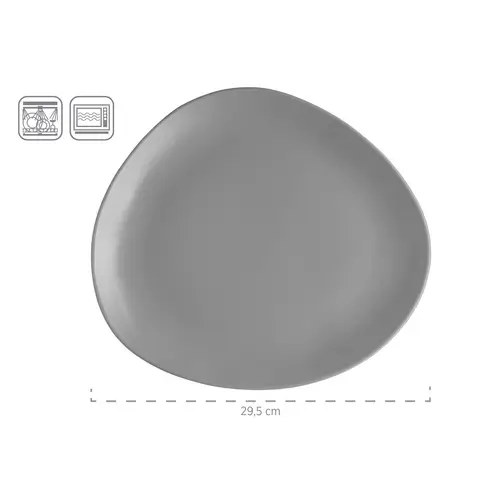 Mäser 931240 Glendale Tellerset, schwarz/weiß/grau, 6-teilig (1 Set) Mäser 931240 Glendale Tellerset, schwarz/weiß/grau, 6-teilig (1 Set)