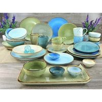 CreaTable 22065 Nature Collection Speiseteller 27 cm, hellblau (6er Pack) CreaTable 22065 Nature Collection Speiseteller 27 cm, hellblau (6er Pack)