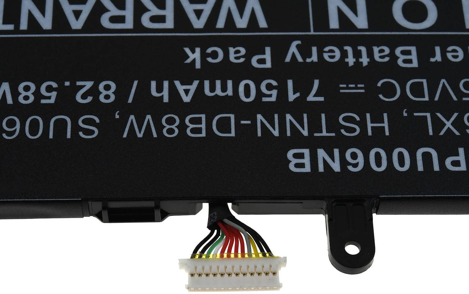 Powery Akku für Laptop HP Spectre X360 15-df0014tx, 11,55V, Li-Polymer