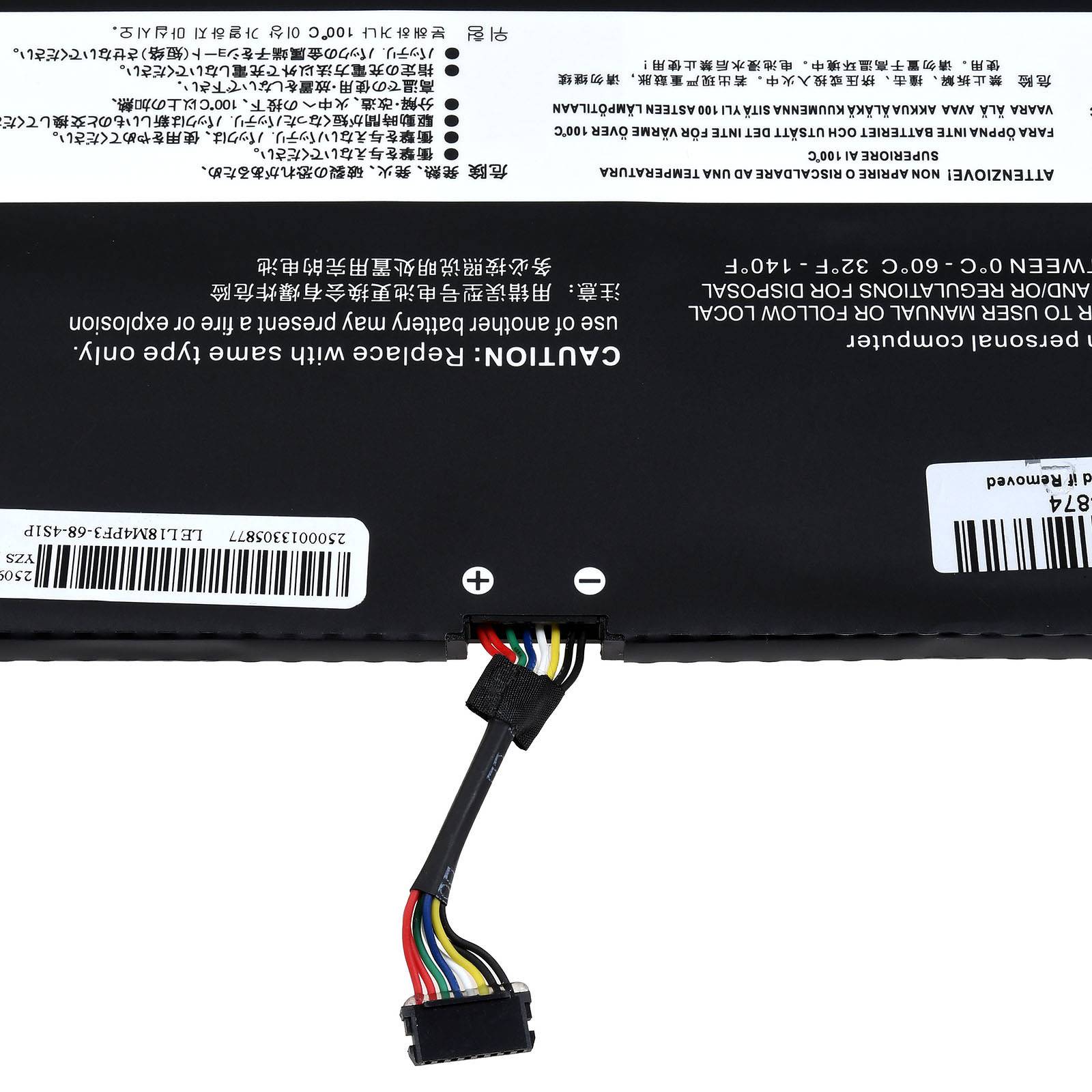 Powery Akku kompatibel mit Lenovo Typ 5B10T09079, 15,36V, Li-Polymer