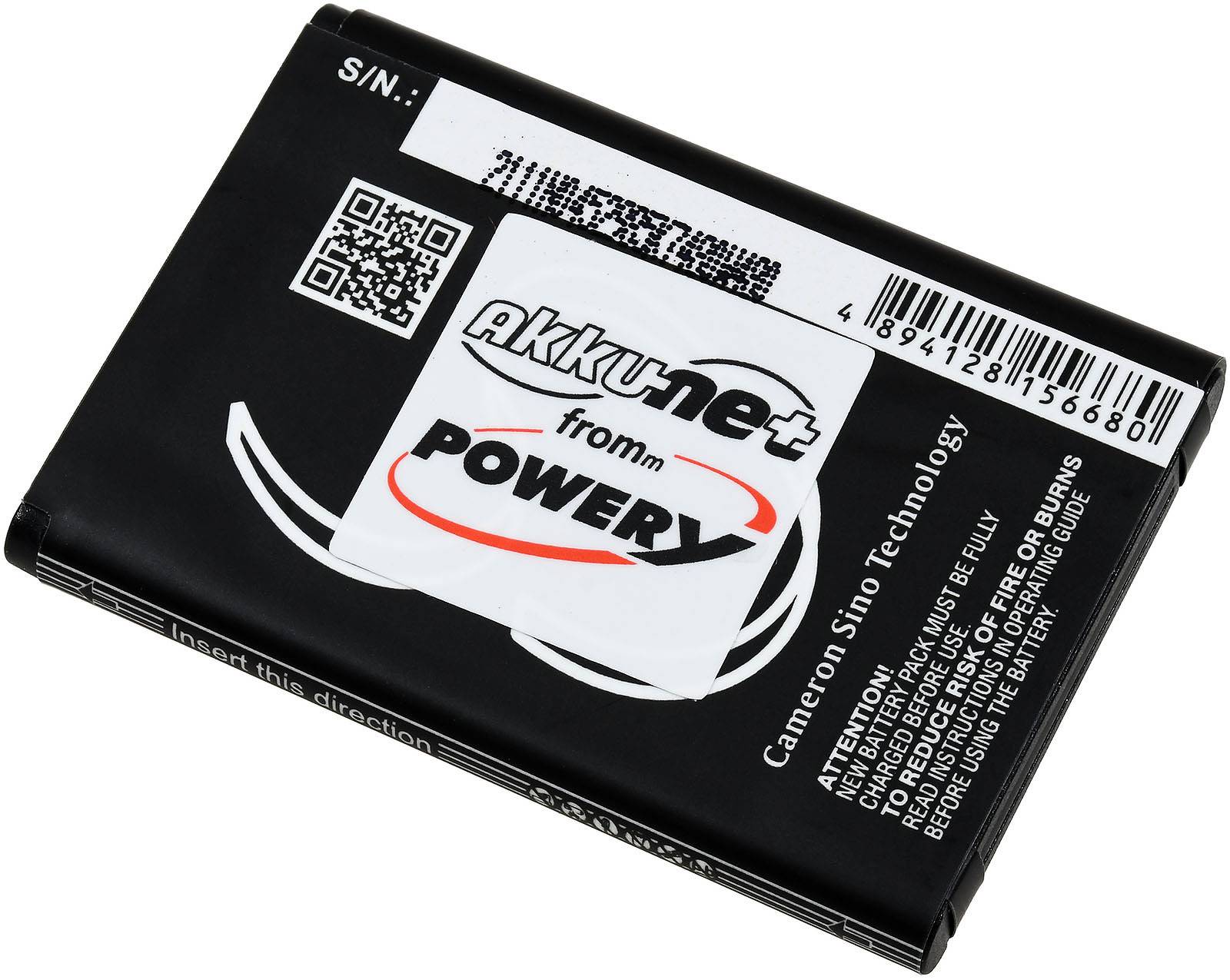 Powery Akku kompatibel mit Yealink Typ YLLP523446C1010CTM, 3,7V, Li-Ion