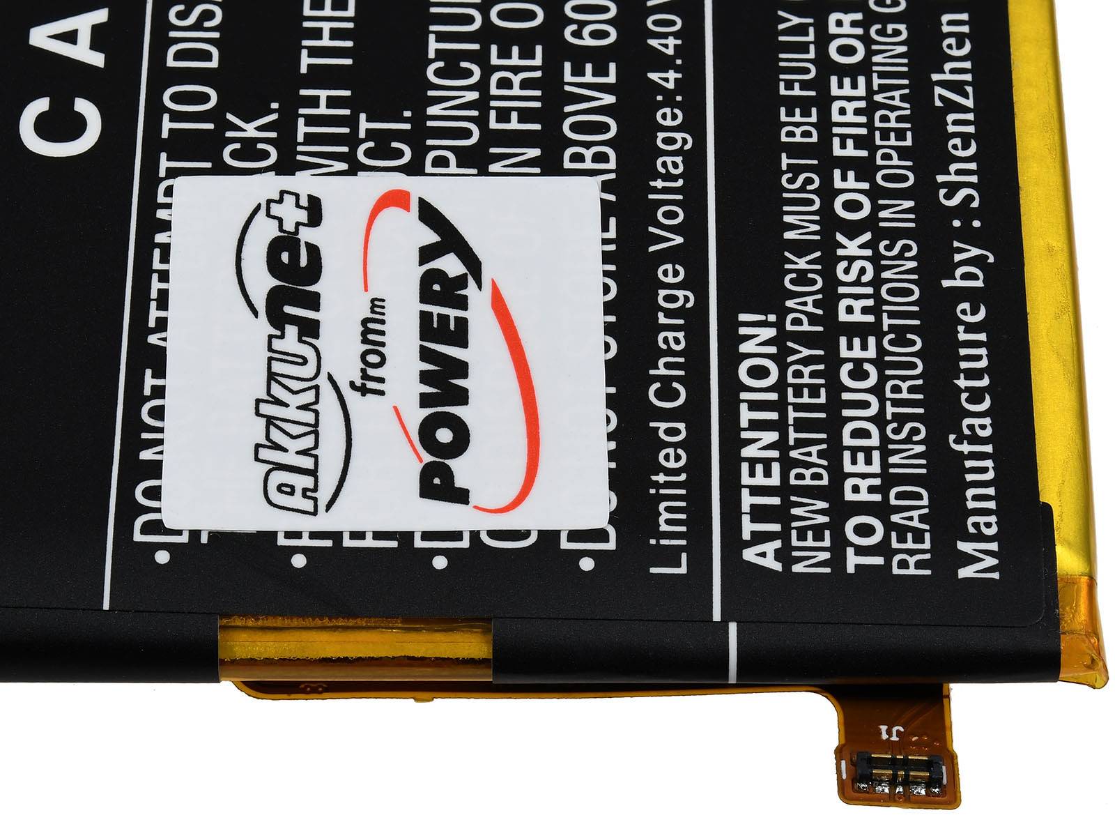 Powery Akku kompatibel mit Asus Typ C11P1707, 3,85V, Li-Polymer