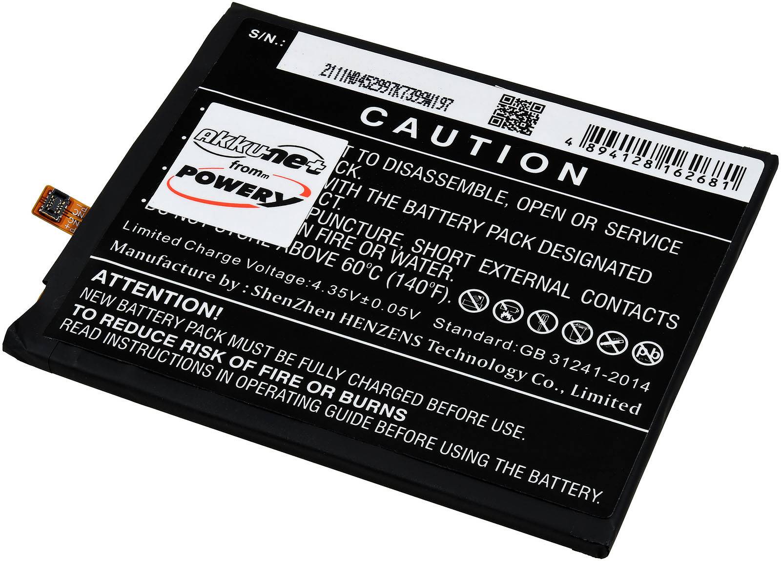 Powery Akku für Smartphone, Handy Motorola XT2052DL, 3,8V, Li-Polymer