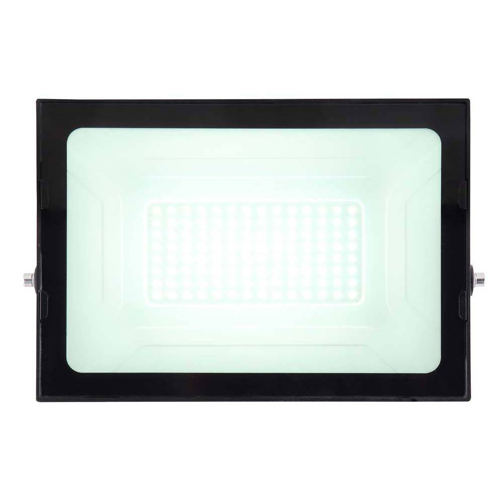 LED Außenleuchte klar 1x LED á 90W inkl. IP65 Glas Alu Druckguss 90 Watt schwarz