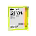 Ricoh GC 51YH - Hohe Ergiebigkeit - Gelb - Original - Tintenpatrone - für Ricoh
