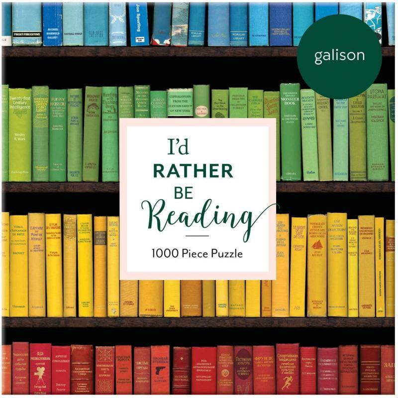 60532 - I'd Rather Be Reading - Puzzle, 1000 Teile