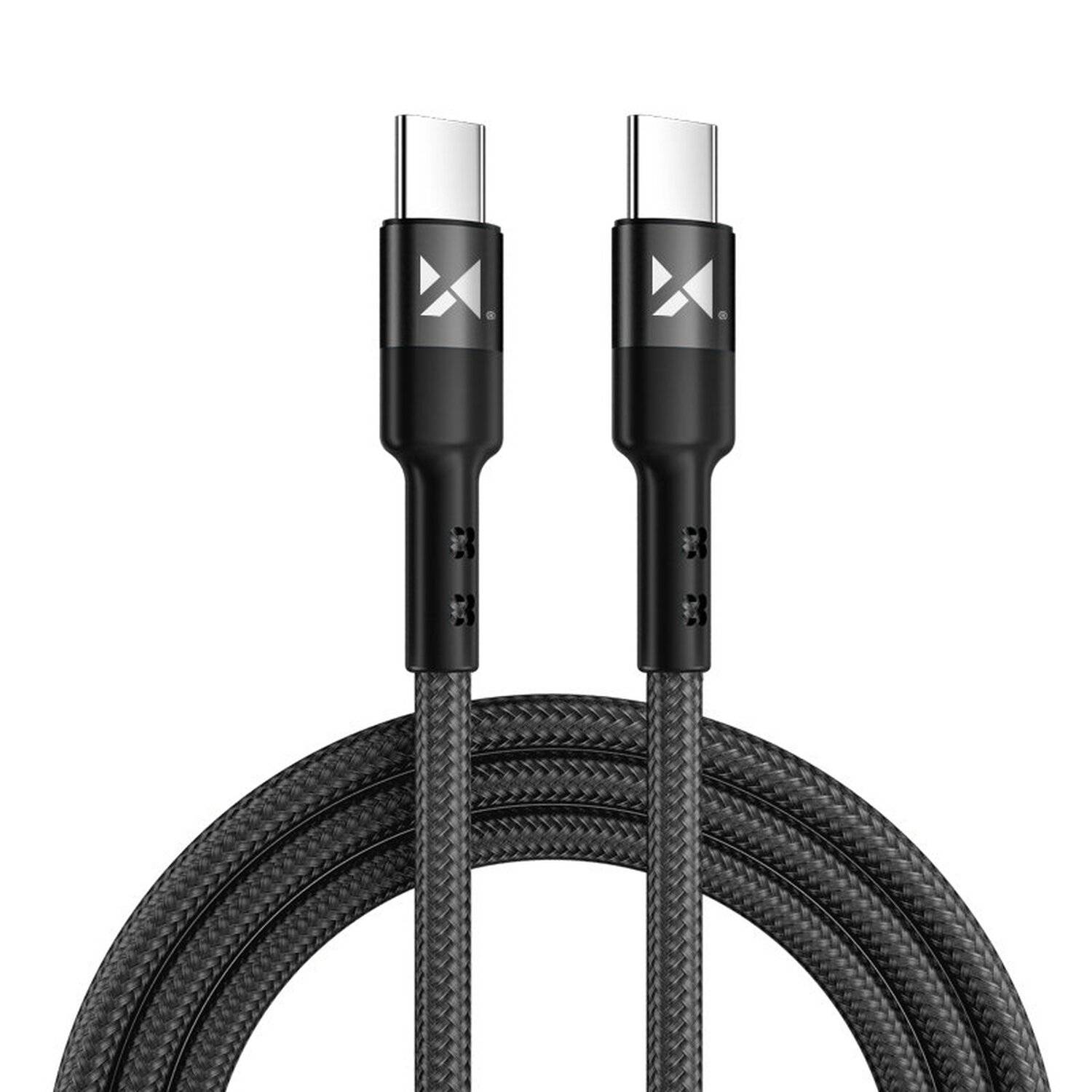 Wozinsky Kabel Ladekabel Datenkabel USB Typ C - USB Typ C Power Delivery 18W 2m schwarz