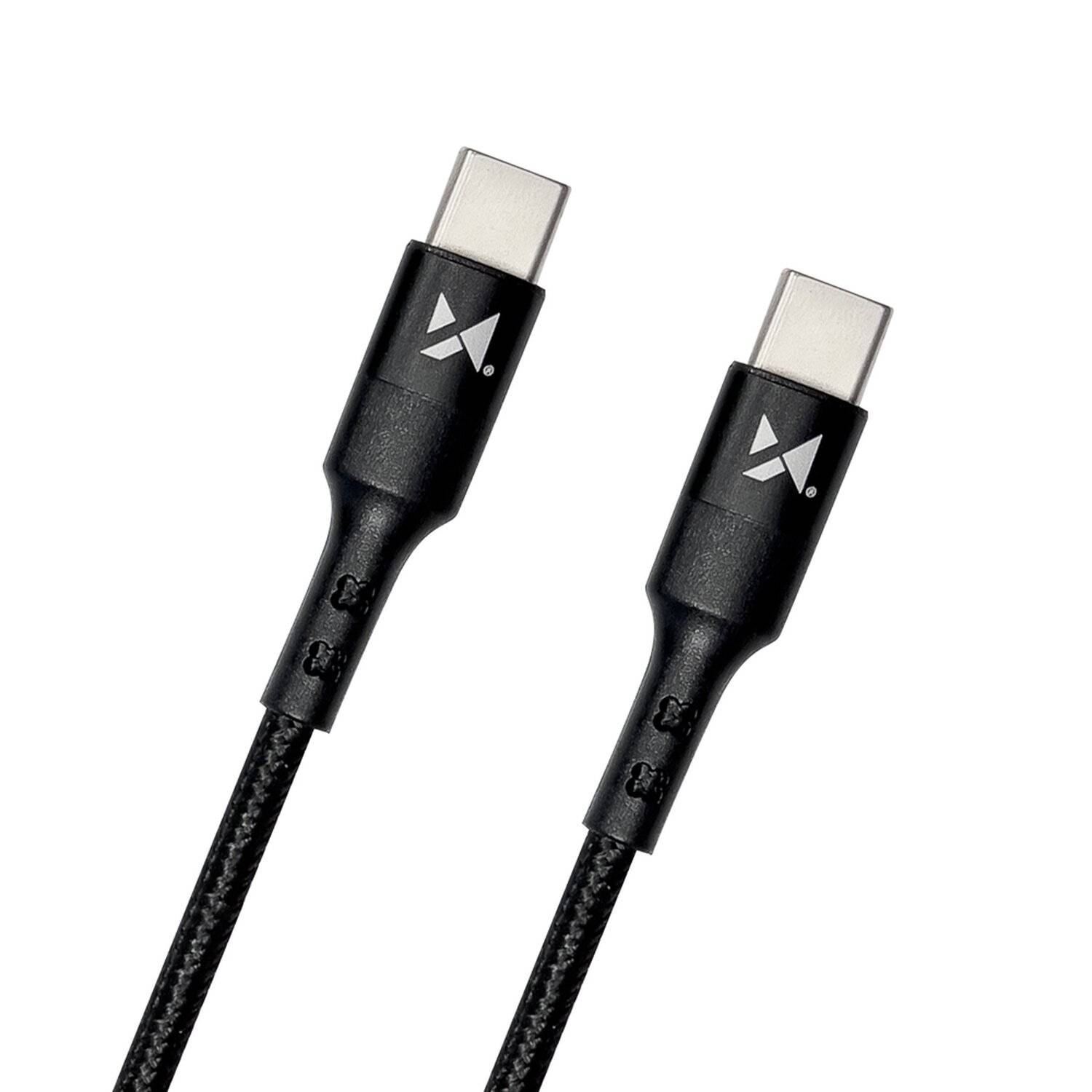 Wozinsky Kabel Ladekabel Datenkabel USB Typ C - USB Typ C Power Delivery 18W 2m schwarz
