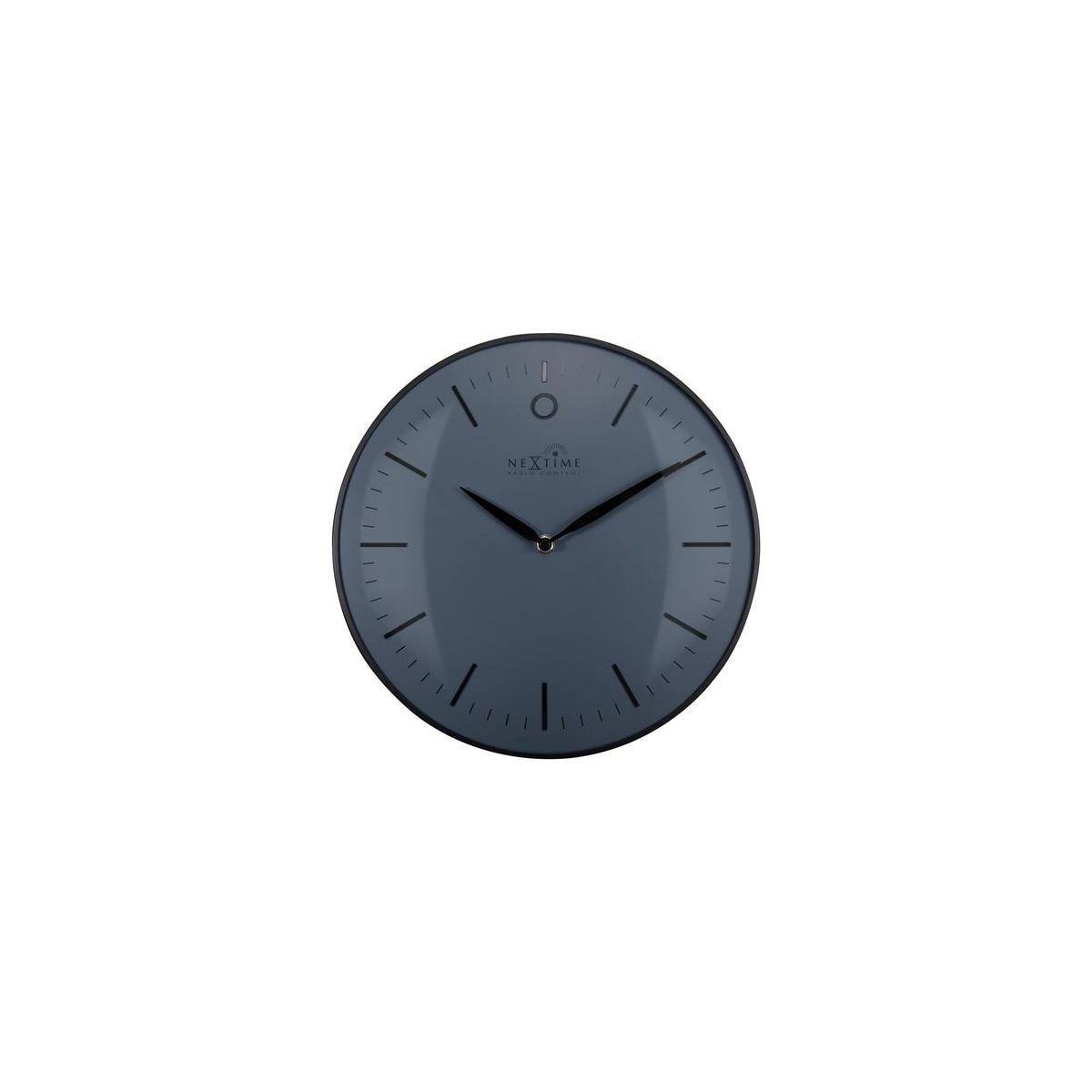 3256ZWRC - Design-Wanduhr "Glamour Small", funkgesteuert, schwarz, 30 cm