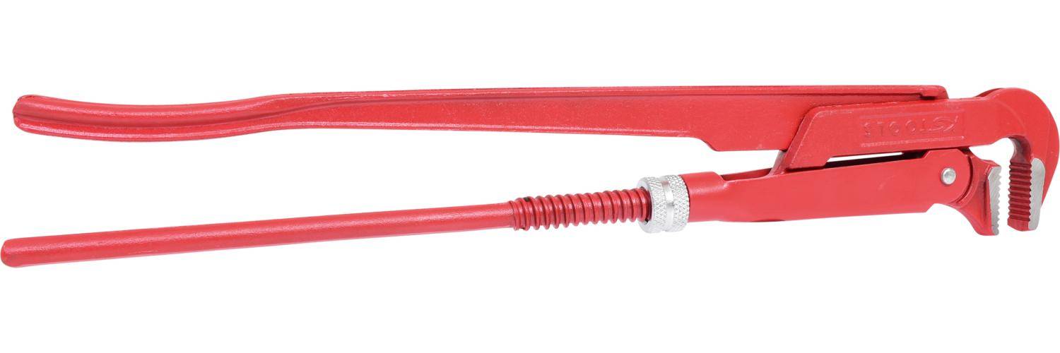 KS TOOLS Eckrohrzange, 90 gewinkelt, 2"