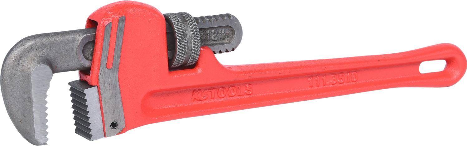 KS TOOLS Stahl-Einhand-Rohrzange, 300 mm (111.3510)