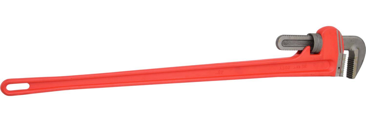 KS TOOLS Stahl-Einhand-Rohrzange, 1200 mm