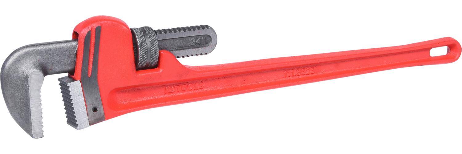 KS TOOLS Stahl-Einhand-Rohrzange, 600 mm