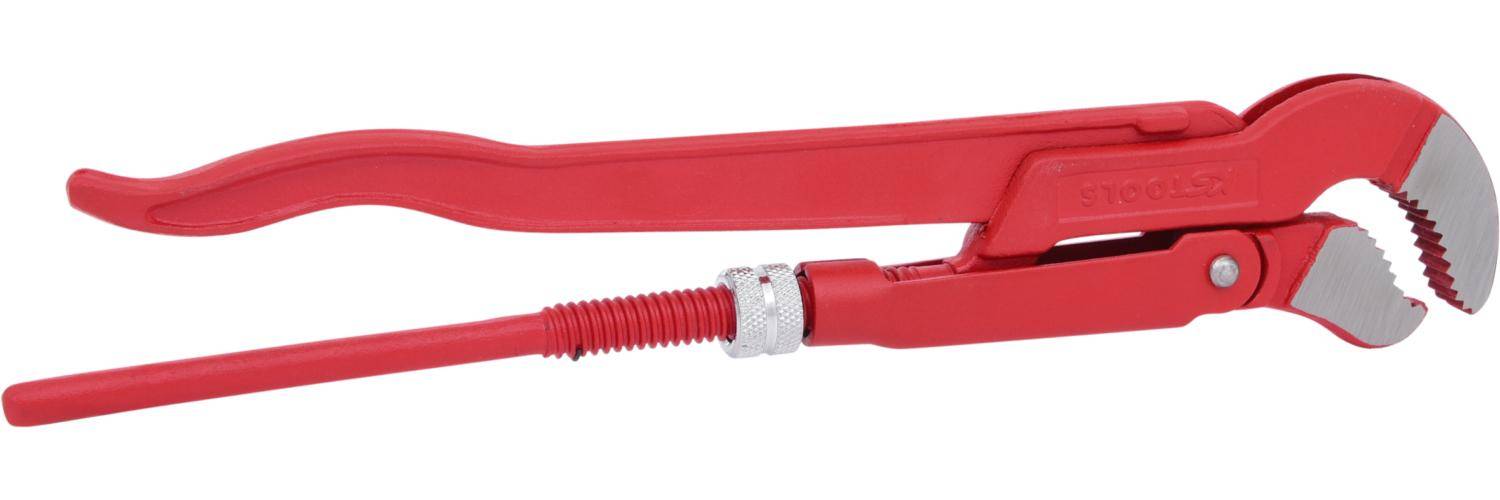 KS TOOLS 45 gewinkelte Eckrohrzange, 1"