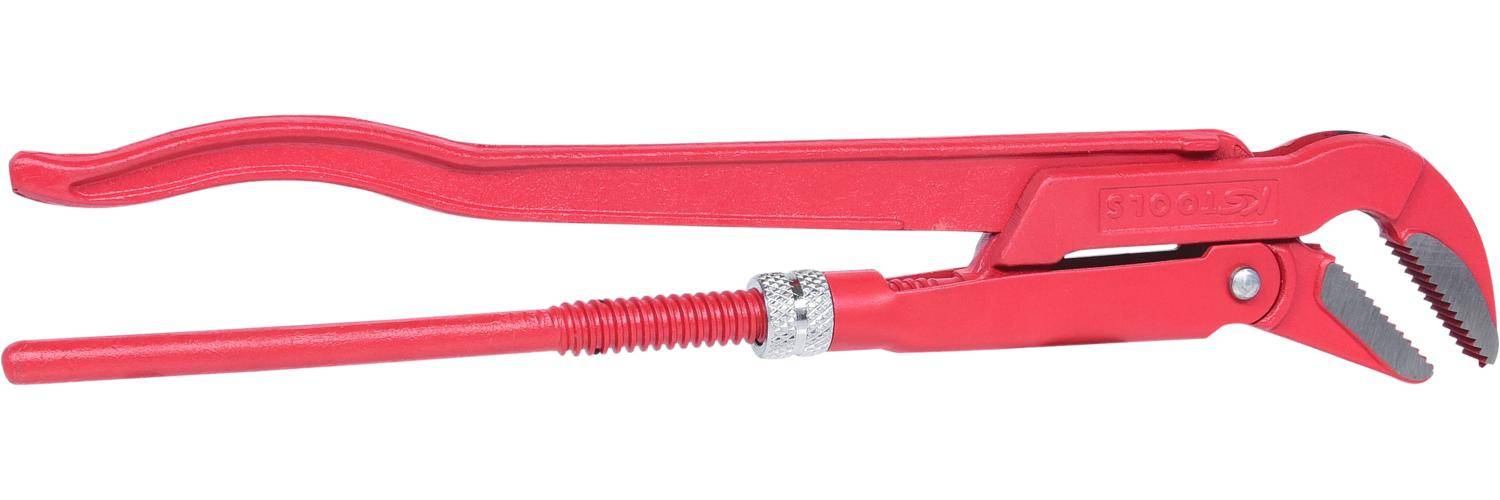 KS TOOLS Eckrohrzange, 45 gewinkelt, 1.1/2"