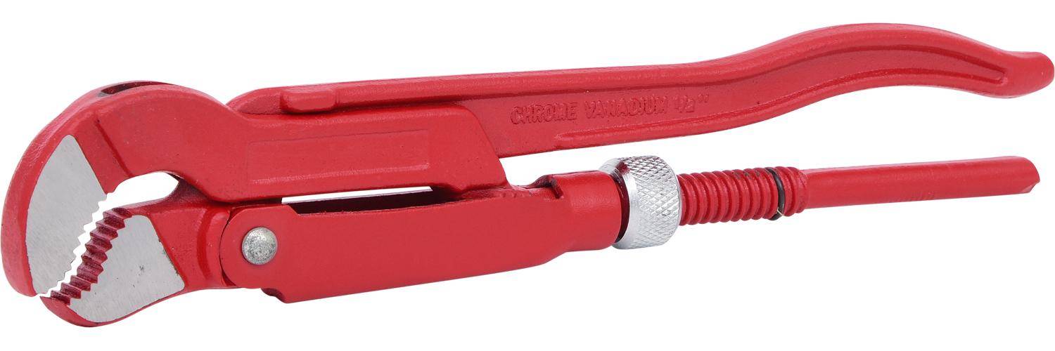 KS TOOLS 45 gewinkelte Eckrohrzange, 1/2"