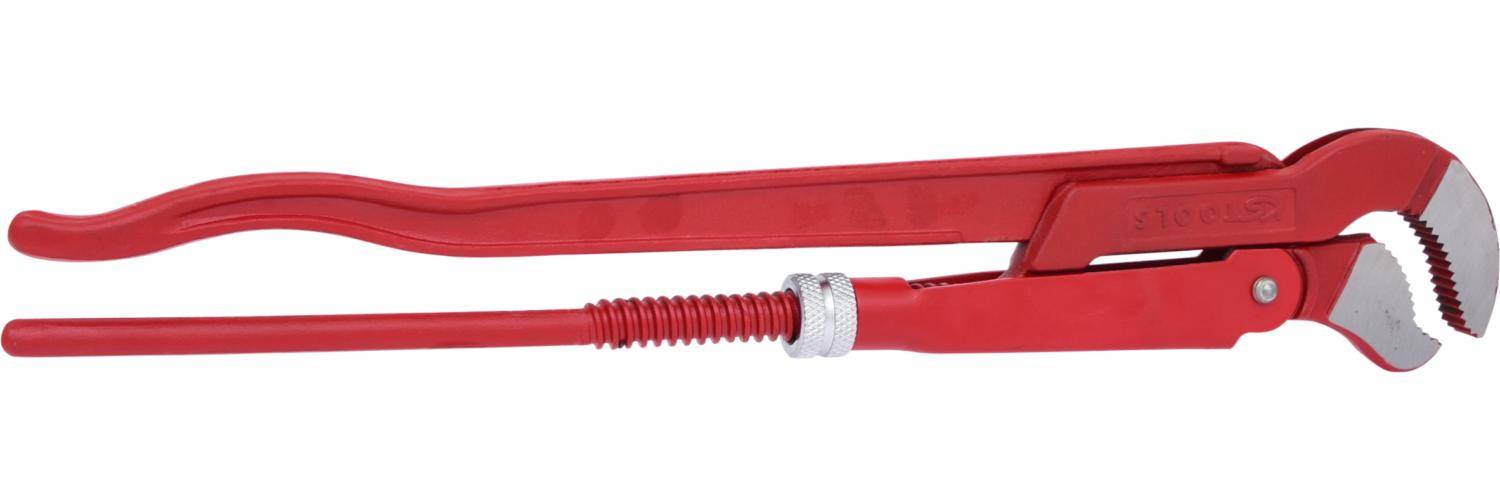 KS TOOLS 45 gewinkelte Eckrohrzange, 2"