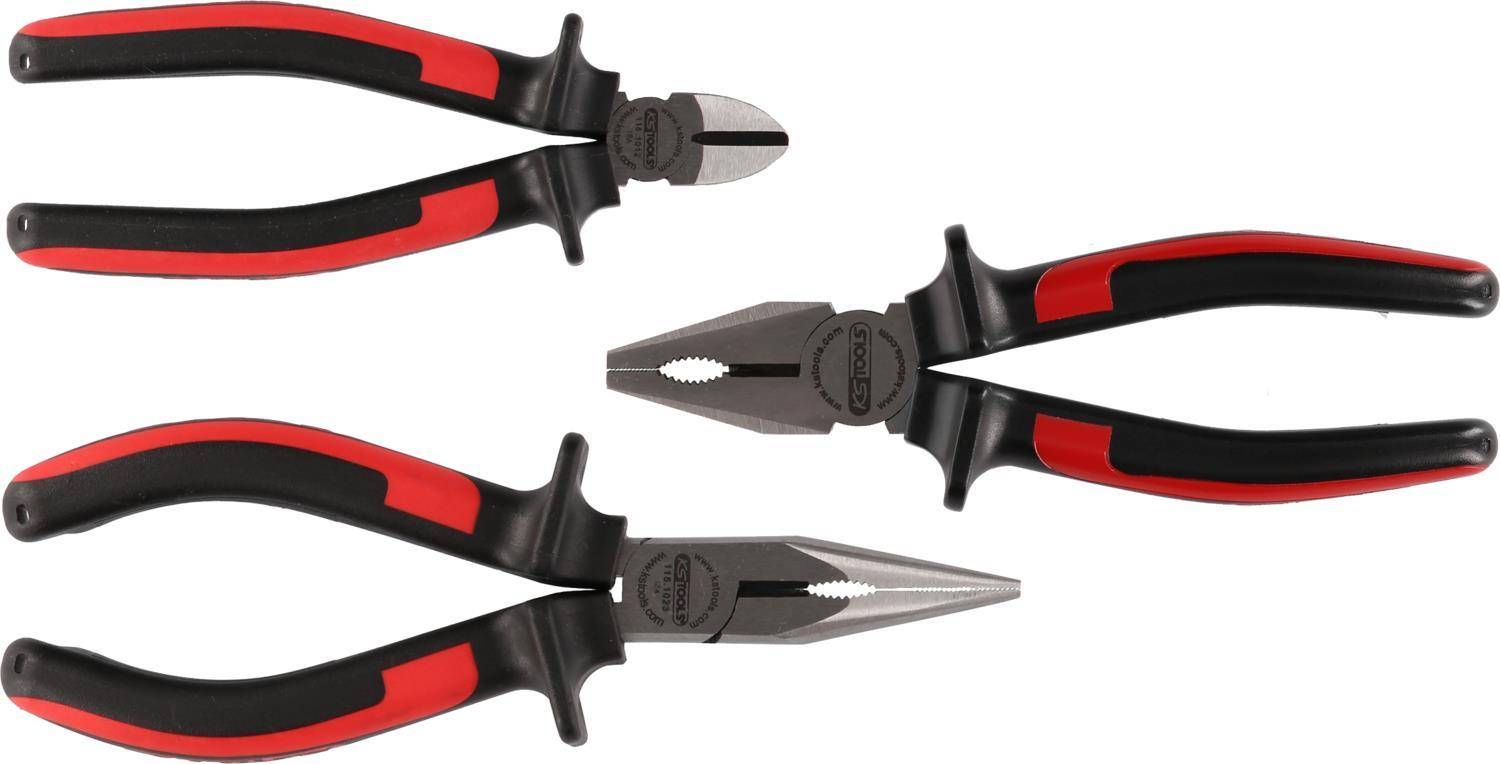 KS TOOLS ERGOTORQUE Zangen-Satz, 3-tlg