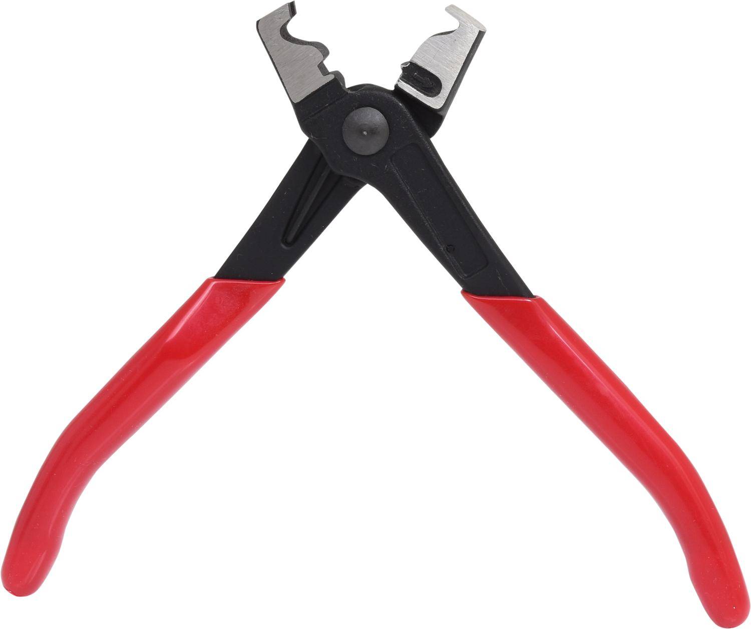 KS TOOLS Click-Schlauchschellenzange, geschmiedet, 180mm
