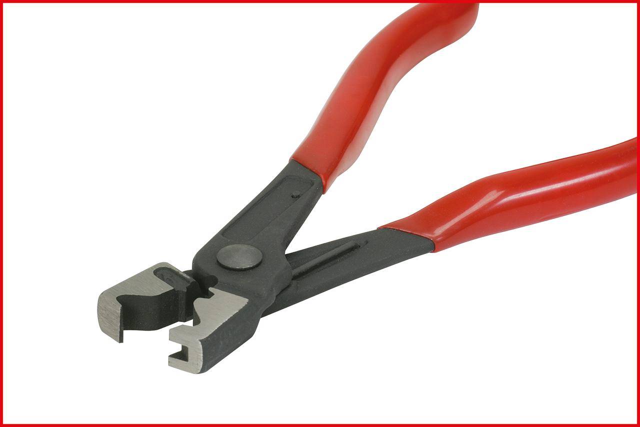 KS TOOLS Click-Schlauchschellenzange, geschmiedet, 180mm