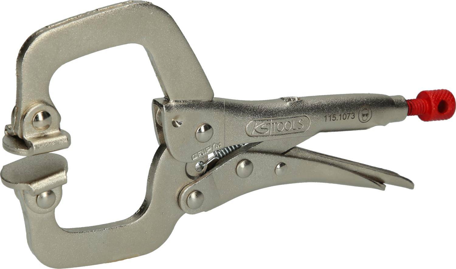KS TOOLS Schwei-Klammer-Gripzange, beweglichen Spannbacken 0-35mm