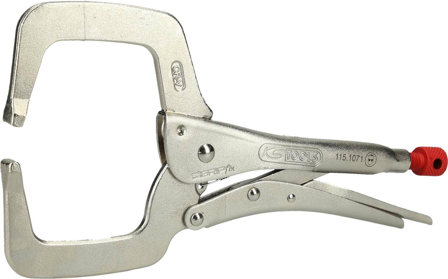 KS TOOLS Schwei-Klammer-Gripzange, 270mm