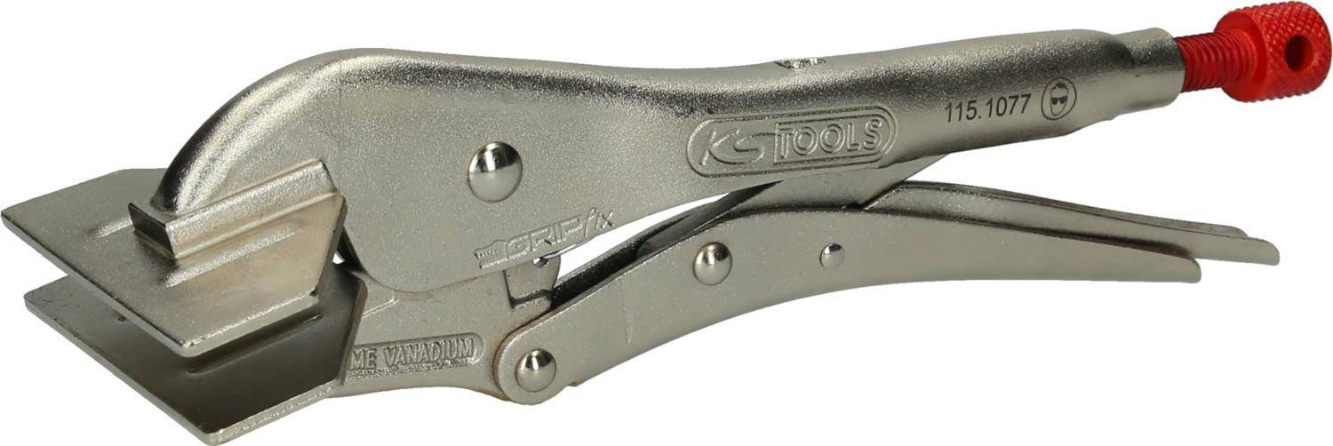 KS TOOLS Breitmaul-Flachbacken-Gripzange, 245mm (115.1077)