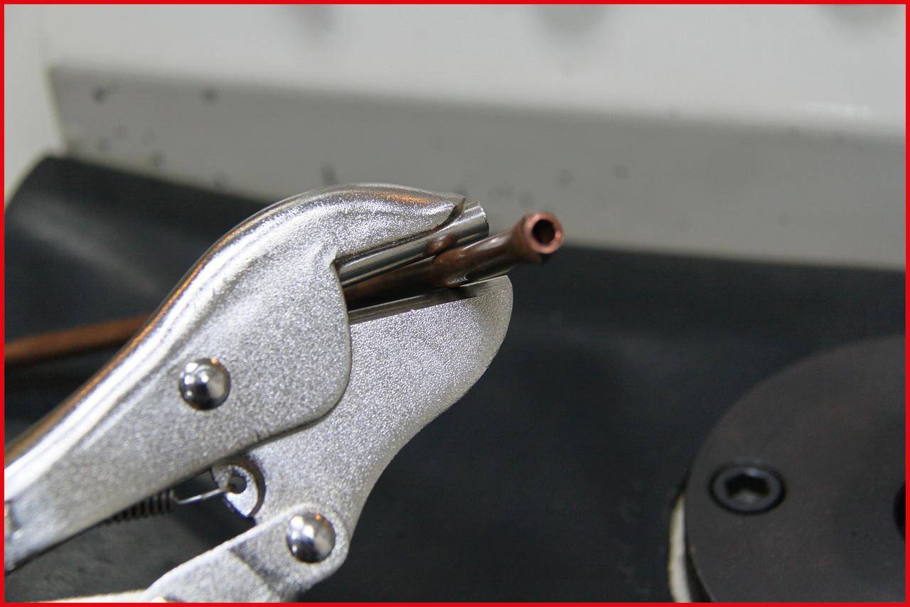 KS TOOLS Abklemmzange fr Rohrleitungen, 30,5mm