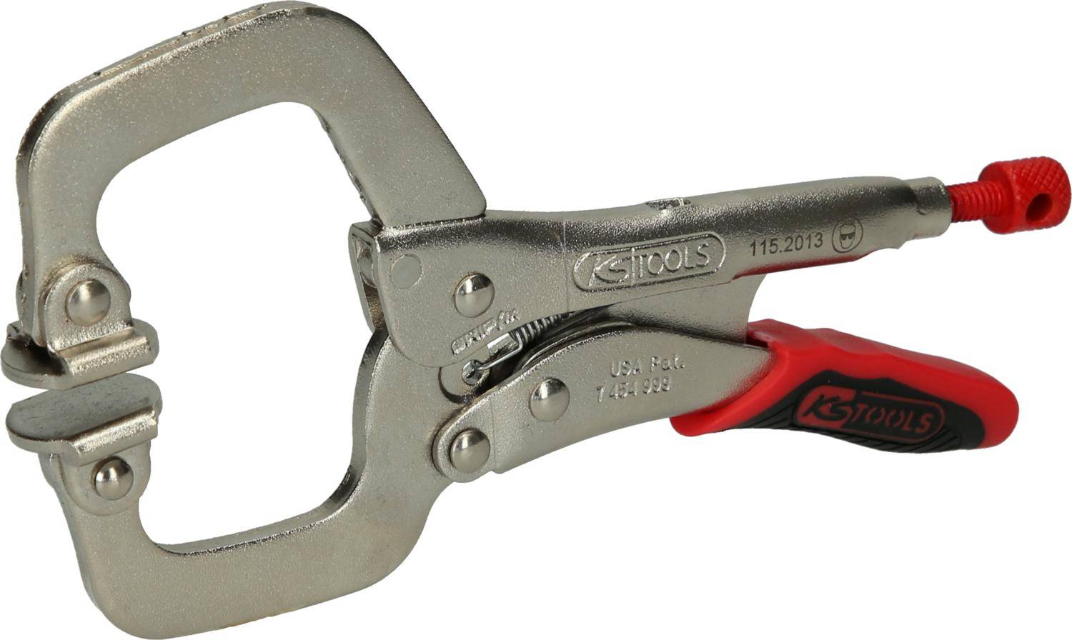 KS TOOLS Schwei-Klammer-Gripzange, beweglichen Spannbacken 0-30mm