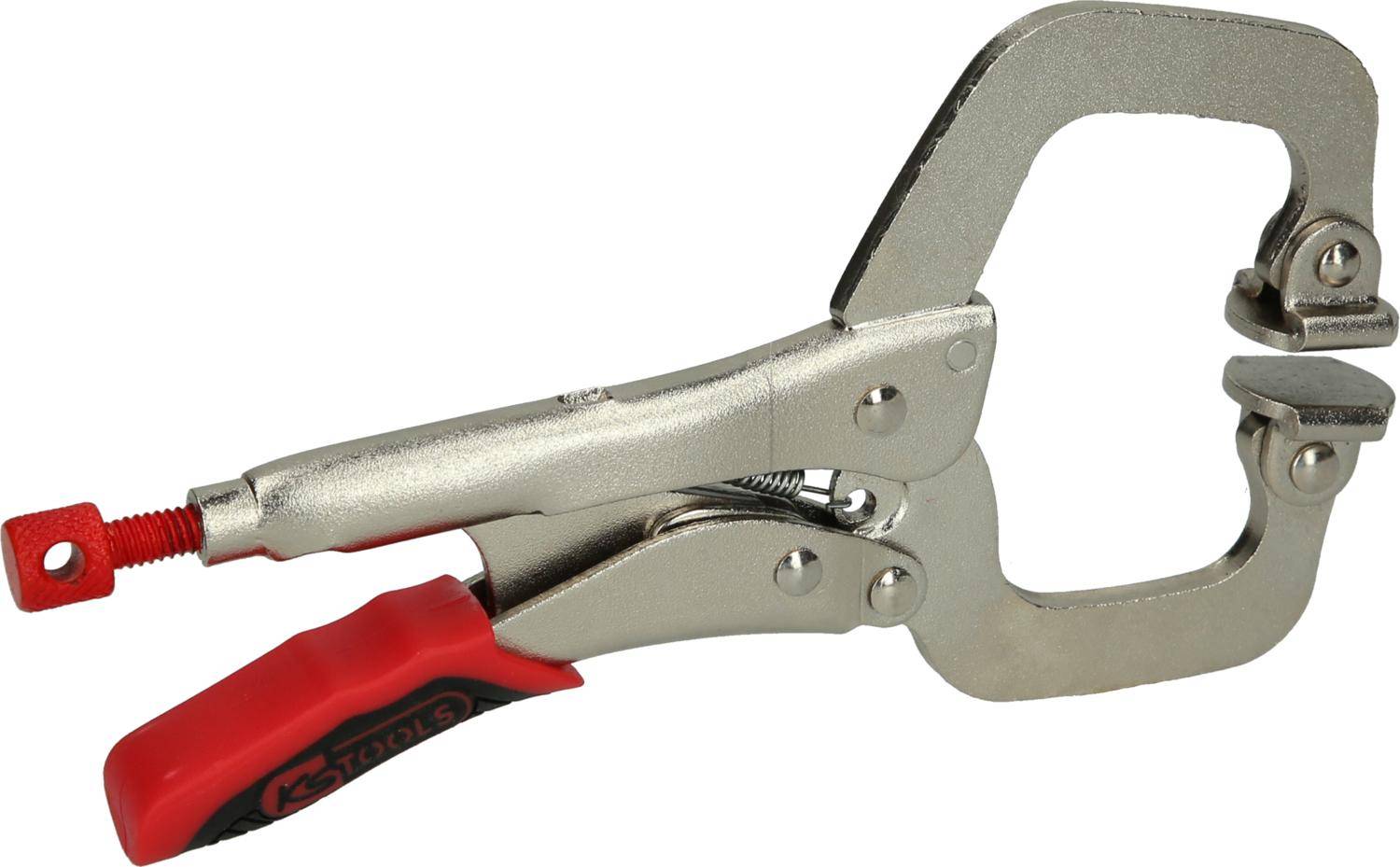 KS TOOLS Schwei-Klammer-Gripzange, beweglichen Spannbacken 0-30mm
