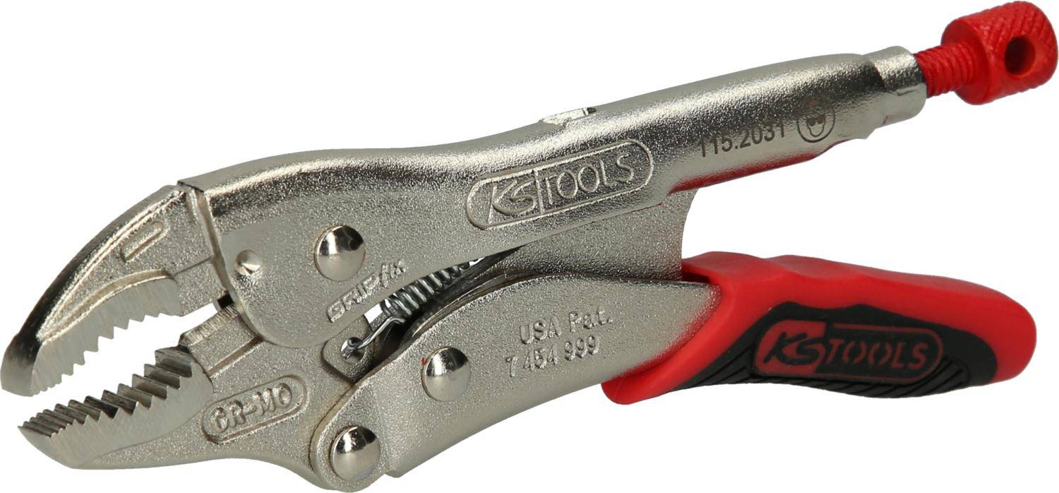 KS TOOLS Gripzange mit Easy-Release,30mm,L=125mm