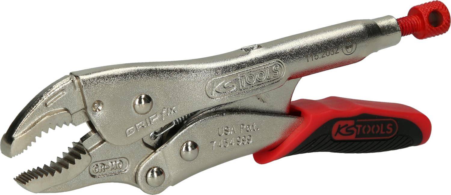 KS TOOLS Gripzange mit Easy-Release,40mm,L=175mm