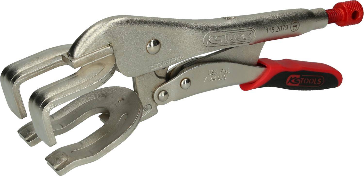 KS TOOLS Schwei-Gripzange mit Easy-Release, 65mm, L=260mm