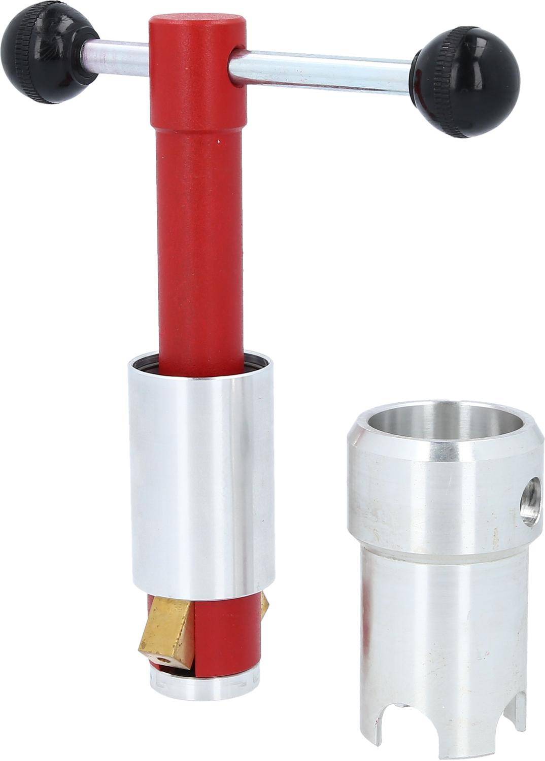 KS TOOLS Ventilfix und Badewannenadapter, 2-tlg