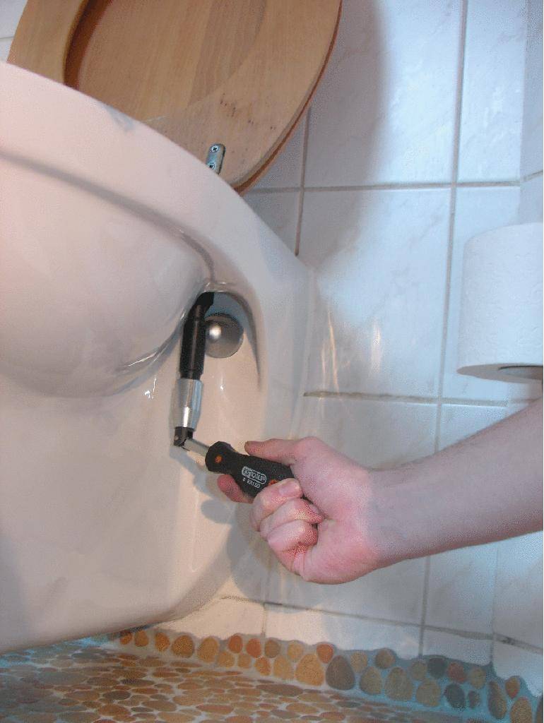 KS TOOLS WC Sanitr-Kombi-Kit, 6-tlg