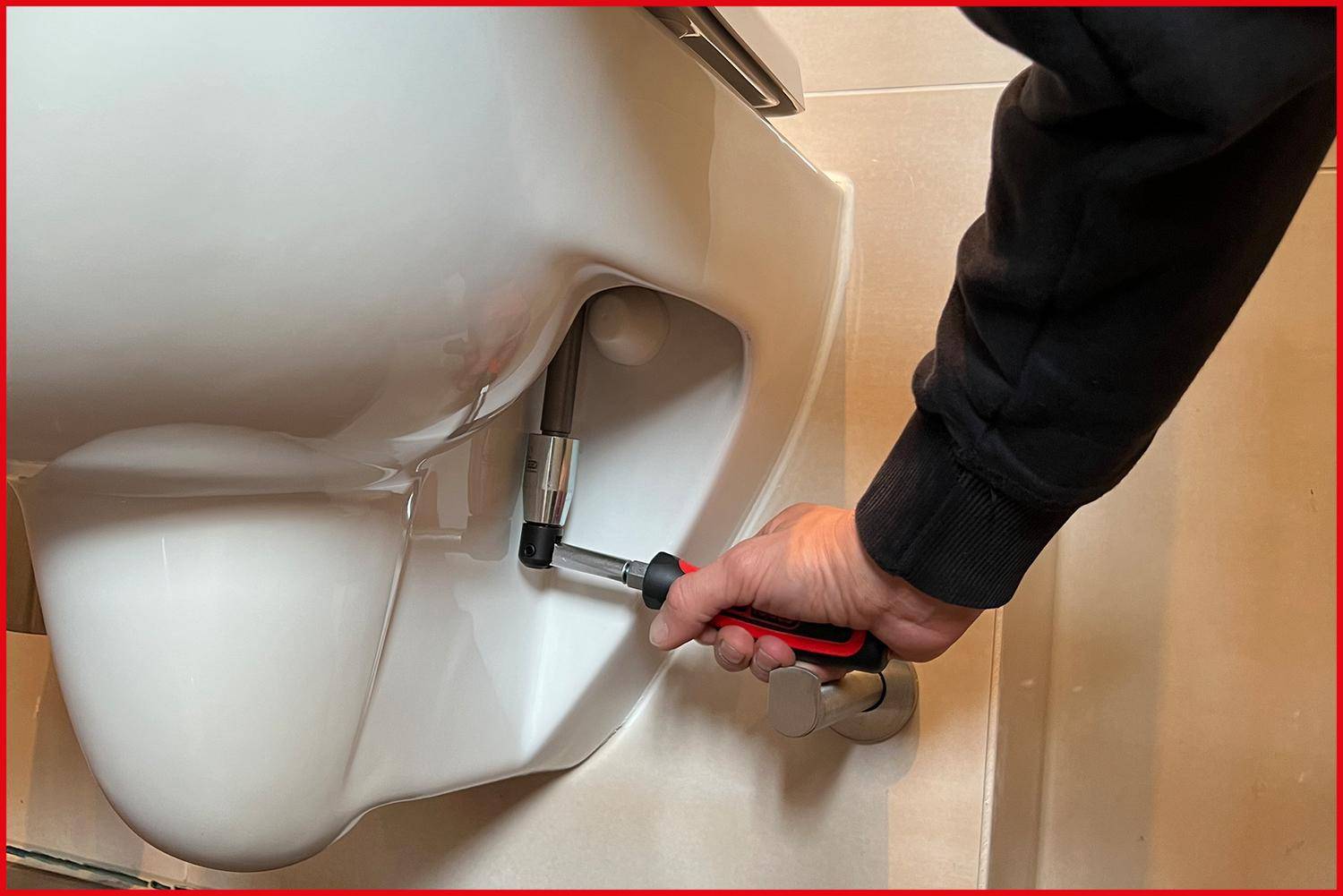 KS TOOLS WC Sanitr-Kombi-Kit, 6-tlg