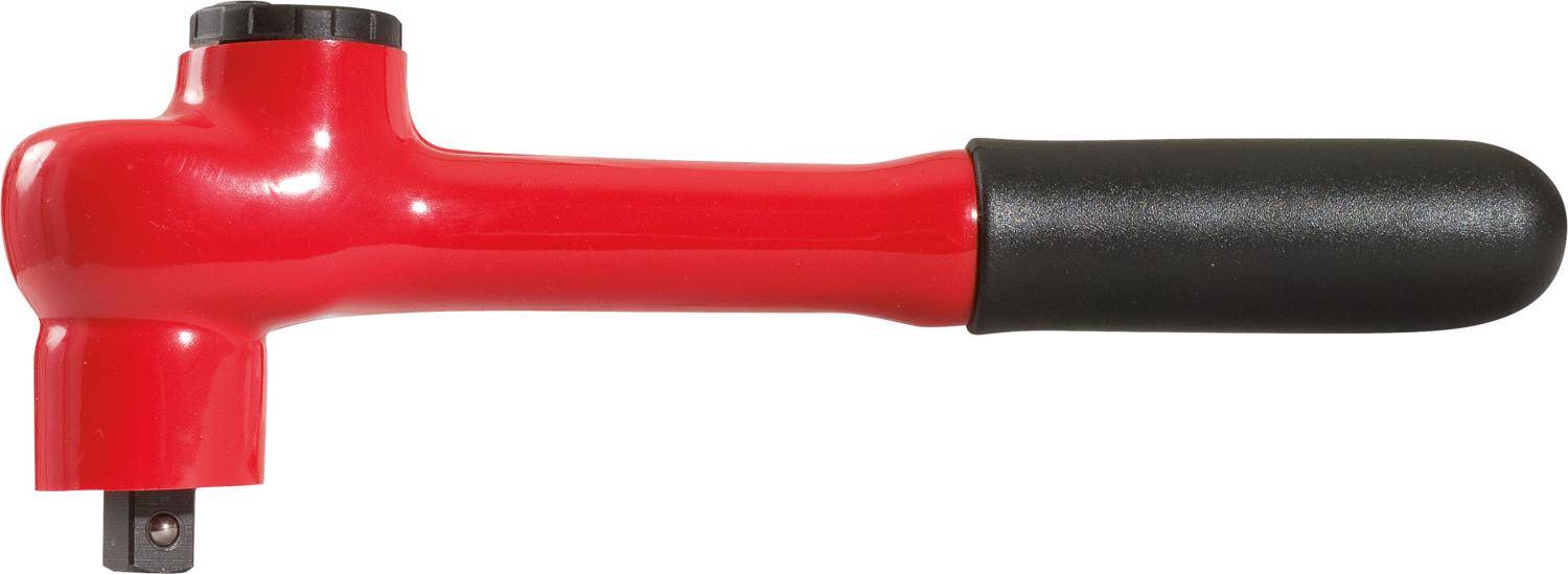 KS TOOLS 1/4" Umschaltknarre mit Schutzisolierung, 32 Zahn