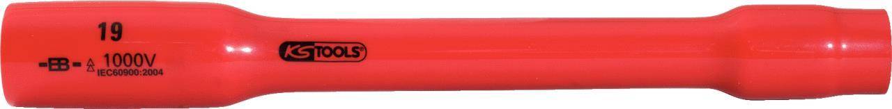 KS TOOLS 1/2'' Isolierte Stecknuss, XL, 19mm, 255mm (117.1384)
