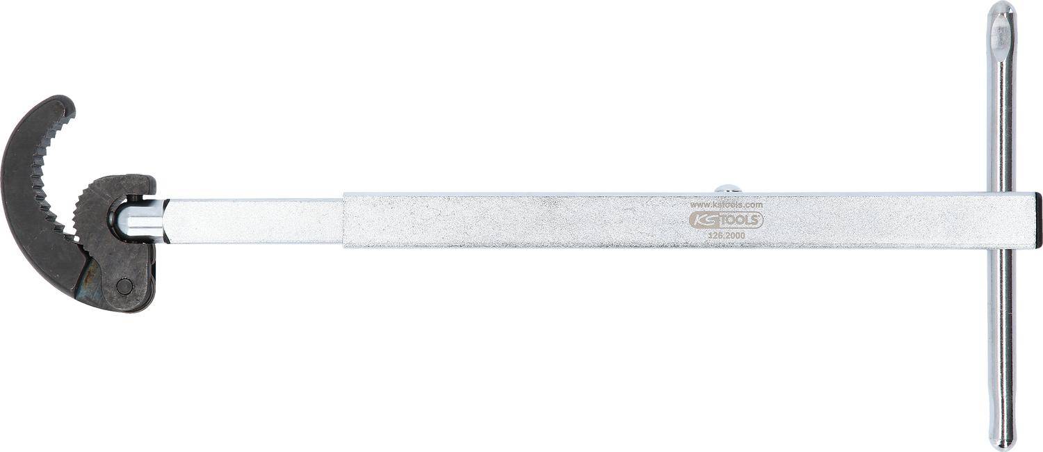 KS TOOLS Teleskop-Standhahn-Mutternschlüssel, Ø 32-63mm