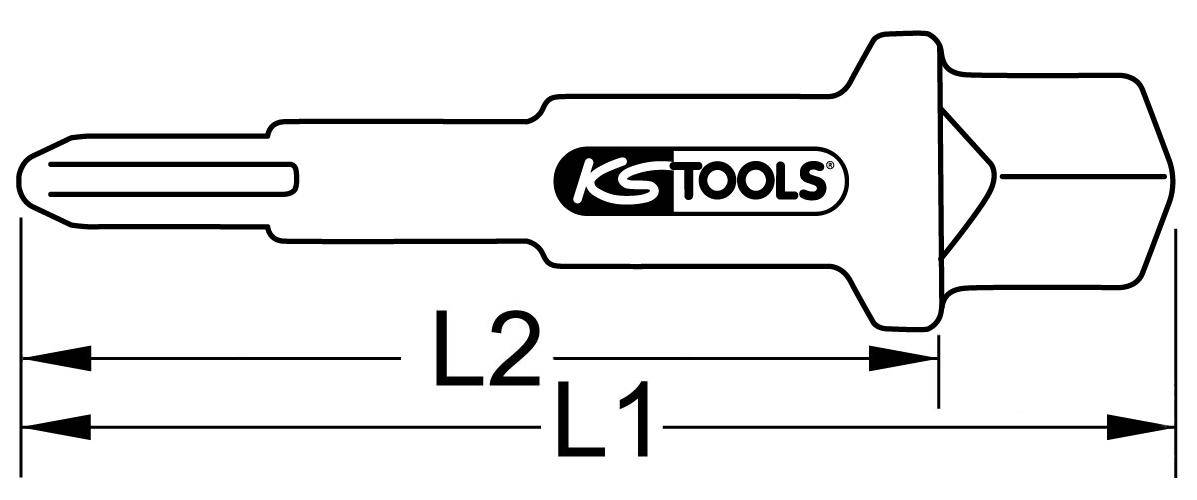 KS TOOLS Universal-Stufenschlssel, 3-stufig, 3/8"-3/4"