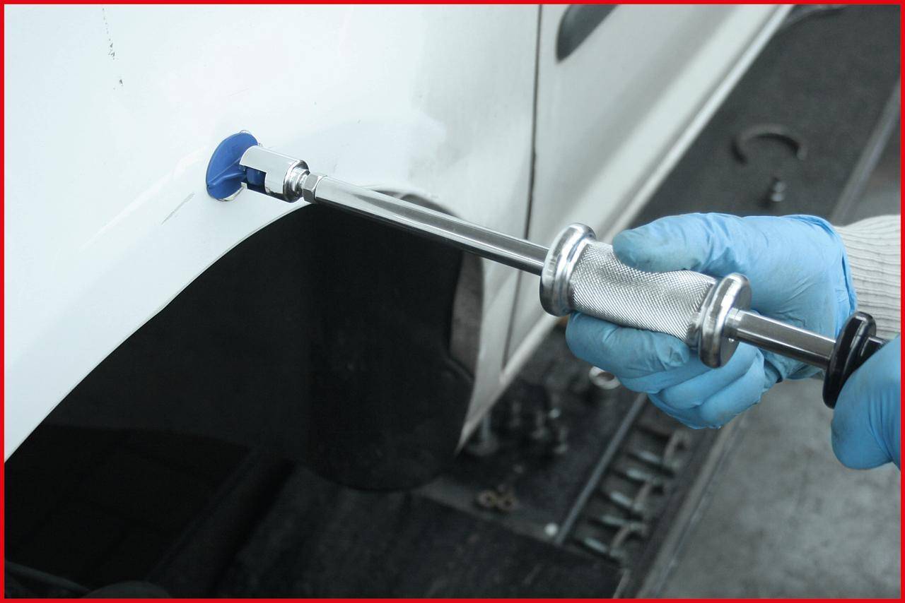 KS TOOLS Profi-Ausbeul-Gleithammer-Satz, 11-tlg