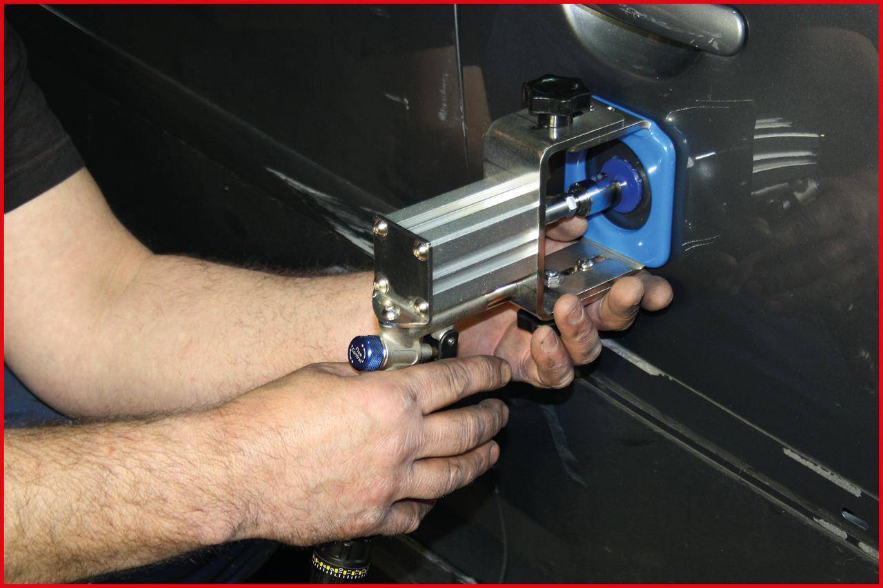 KS TOOLS Profi-Druckluft-Ausbeul-Auszieher-Satz, 12-tlg